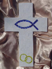 Mosaic Cross ~ Faith & Love