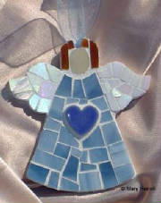 Mosaic Angel ~ Classic Angel with Design