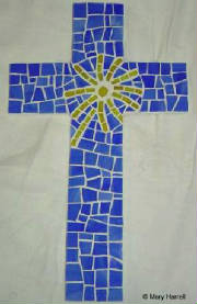 Mosaic Cross ~ Bethany Adoption Logo