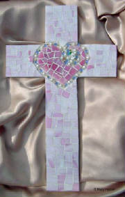 Mosaic Cross ~ Love of My Life