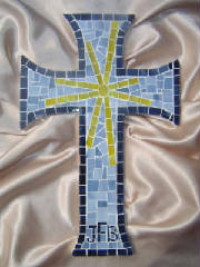 Mosaic Cross ~ Jackson's Baptism