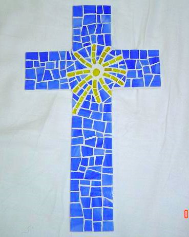 Mosaic Cross ~ Bethany Adoption Logo