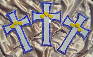 Mosaic Cross ~ From Guatemala With Love