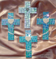 Mosaic Crosses ~ I'll Hold You In Heaven