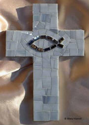 Mosaic Cross ~ Ichthus